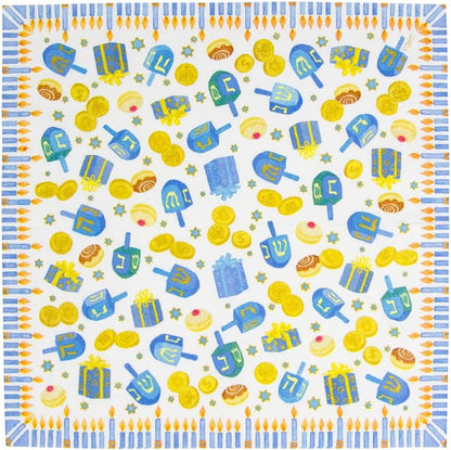 Dreidel, Dreidel, Dreidel Napkin Cocktail