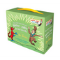 Little Green Boxed Set of Bright and Early Board Books: Fox in Socks; Mr. Brown Can Moo! Can You?; There's a Wocket in My Pocket!; Dr. Seuss's ABC - Hardcover