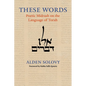 These Words: Poetic Midrash on the Language of Torah - Paperback