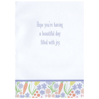 Floral Garden - Just Because Card