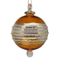 Ring Etched Stipple Ball - Gold