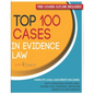 Top 100 Cases in Evidence Law: Legal Briefs - Paperback