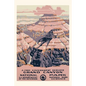 Vintage Journal Grand Canyon National Park Travel Poster - Paperback