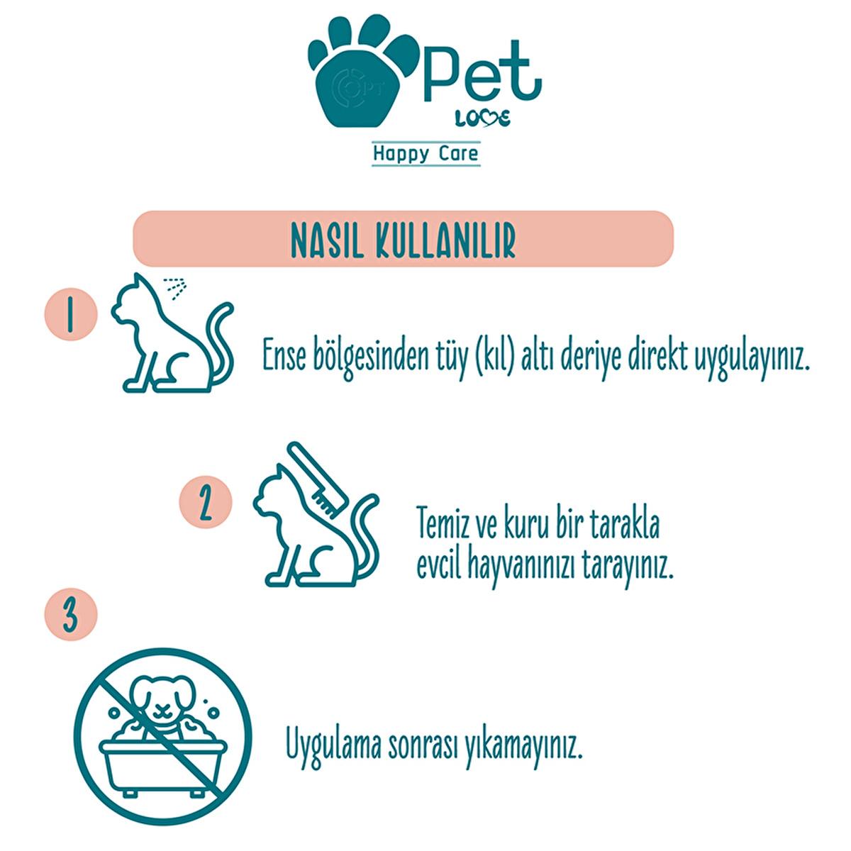 Pet Love Natural Argan Oil Pet Grooming Oil for Cats and Dogs - Nourishes Fur and Skin, Easy Grooming, 5 x 1 ml