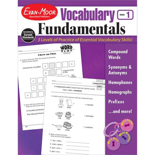 Vocabulary Fundamentals, Grade 1 Teacher Resource - Paperback