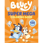 Bluey: Super Mega Coloring Book - Paperback