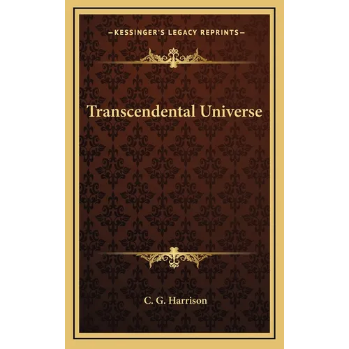 Transcendental Universe - Hardcover