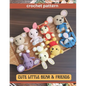 Cute Little Bear & Friend Crochet Pattern: Amigurumi Activity Project Book for All Levels with Image and Instruction Animals Bear Pig Kangaroo Mouse T - Paperback