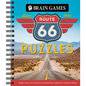 Brain Games - Route 66 Puzzles: More Than 140 Puzzles Celebrating America's Famous Road - Spiral