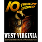 10 Treasure Legends! West Virginia: Lost Gold, Hidden Hoards and Fantastic Fortunes - Paperback