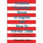 Common Vocabulary Errors in English and How to Prevent Them: Teach Yourself Series Synonyms and Pseudo Synonyms in English Issue One - Paperback