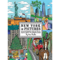 New York in Pictures - an illustrated tour of NYC & facts about its famous sites: Learn about the Big Apple while looking at colorful engaging artwork - Hardcover