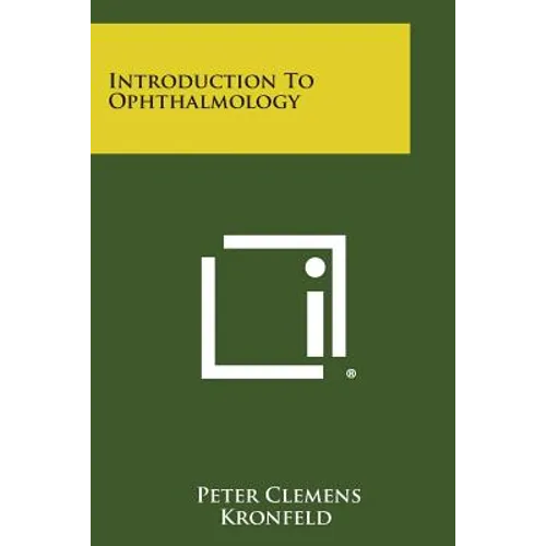 Introduction To Ophthalmology - Paperback