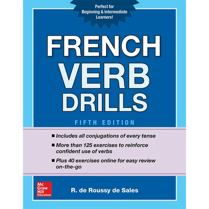 French Verb Drills, Fifth Edition - Paperback