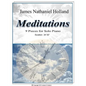 Meditations 9 Pieces for Solo Piano - Paperback