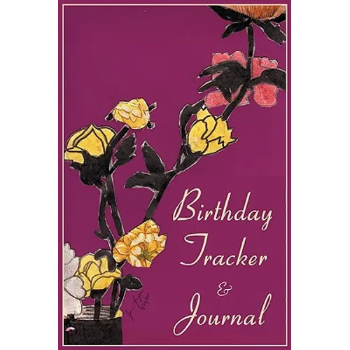 Birthday Tracker & Journal - Hardcover