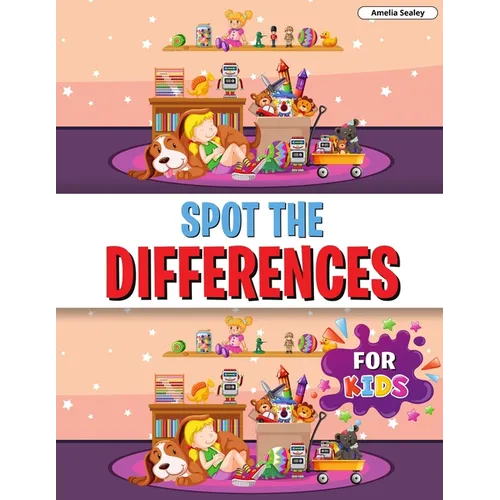 Spot the Differences for Kids: Find the Differences Book for Kids, A Fun Search and Find Book for Children - Paperback