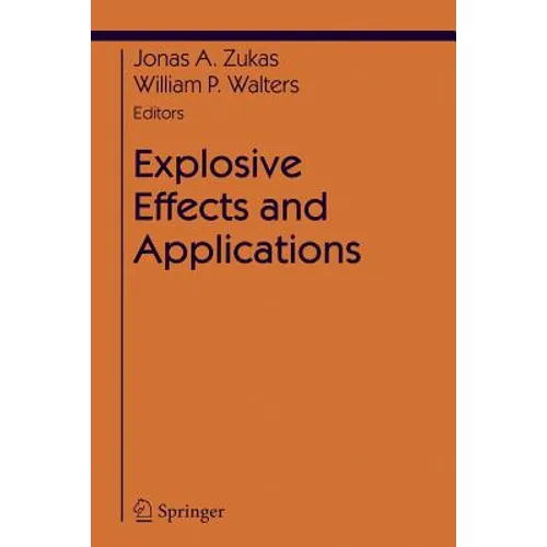 Explosive Effects and Applications - Paperback