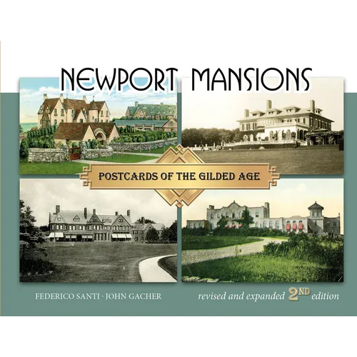 Newport Mansions: Postcards of the Gilded Age - Paperback