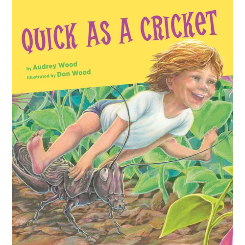Quick as a Cricket Board Book - Board Book