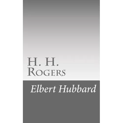 H. H. Rogers - Paperback