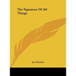 The Signature of All Things - Hardcover