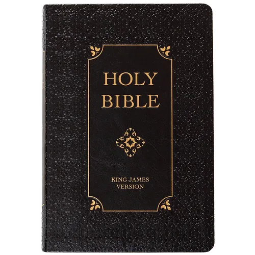 KJV Holy Bible Giant Print Obsidian - Imitation Leather