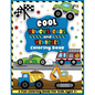 Cool Trucks, Cars, and Vehicles Coloring and Workbook: Construction Coloring Book, Things That Go For Preschool Boys And Girls Toddlers and Kids Ages - Paperback