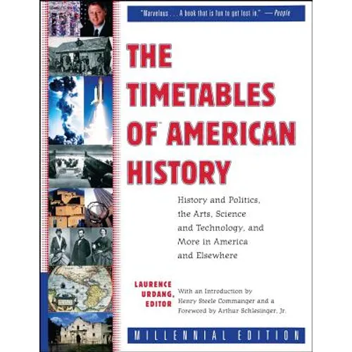 The Timetables of American History: History and Politics, the Arts, Science and Technology, and More in America and Elsewhere - Paperback