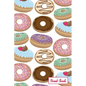 Donut-Book: Multi colored donut print - Paperback