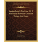 Swedenborg's Doctrine Of A Similarity Between Greatest Things And Least - Paperback