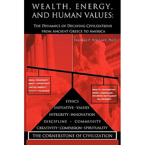 Wealth, Energy, and Human Values: The Dynamics of Decaying Civilizations from Ancient Greece to America - Paperback