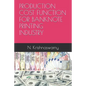 Production Cost Function for Banknote Printing Industry - Paperback