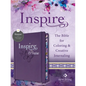 Inspire Praise Bible Nlt, Filament Enabled (Hardcover Leatherlike, Purple) - Imitation Leather