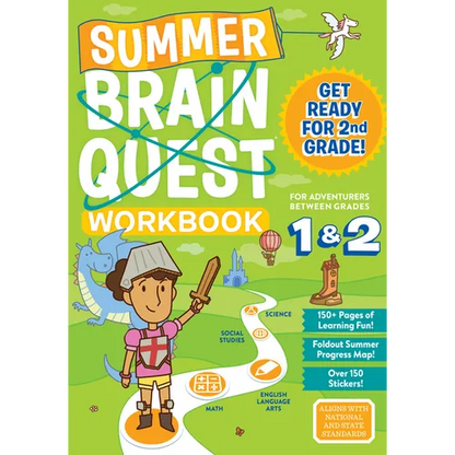 Summer Brain Quest: Between Grades 1 & 2 - Paperback