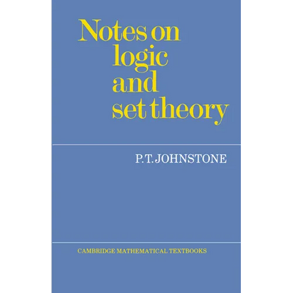 Notes on Logic and Set Theory - Paperback