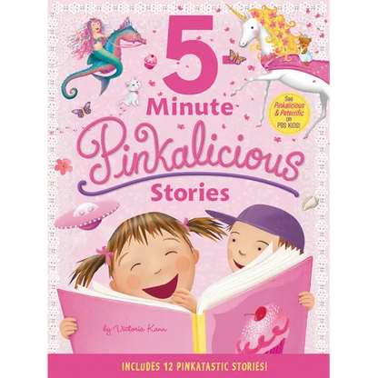 Pinkalicious: 5-Minute Pinkalicious Stories: Includes 12 Pinkatastic Stories! - Hardcover