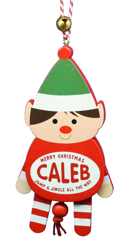 Dancing Wooden Ornament (A - D) -