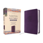 Nrsvue, Holy Bible with Apocrypha, Compact, Leathersoft, Purple, Comfort Print - Imitation Leather