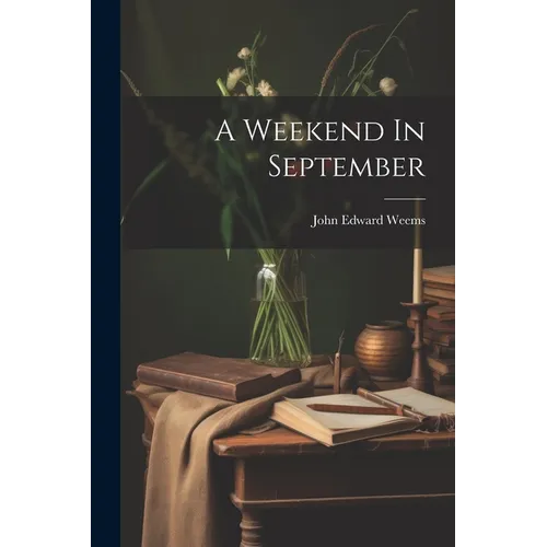 A Weekend In September - Paperback