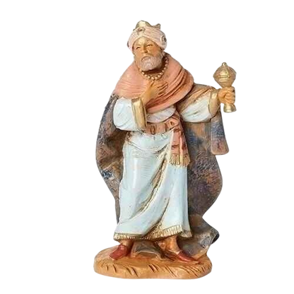 King Gaspar Nativity Figurine - 5 Inch Scale