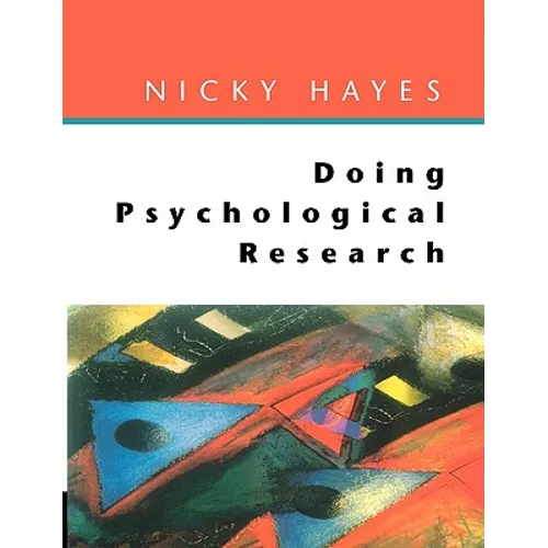Doing Psychological Research - Paperback