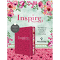 Inspire Bible Nlt, Filament Enabled (Hardcover Leatherlike, Pink Peony) - Imitation Leather