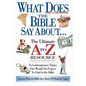 The What Does the Bible Say about: The Ultimate A to Z Resource - Paperback