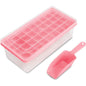 Ice Cube Tray with Lid and Bin