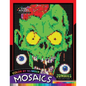 Color by Number Mosaics: Zombie Collection Pixel for Adults Stress Relieving Design Puzzle Quest - Paperback