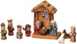 11-Piece Nativity Set with Creche Featuring Children