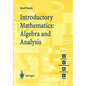 Introductory Mathematics: Algebra and Analysis - Paperback