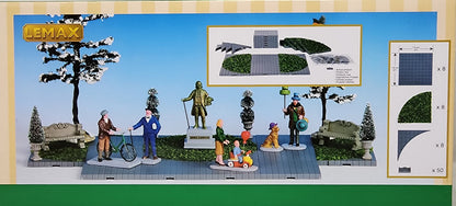 Complete Plaza Park Grass - 24 Pieces