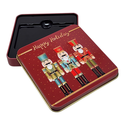 Christmas Gift Card Tin - Nutcracker Trio